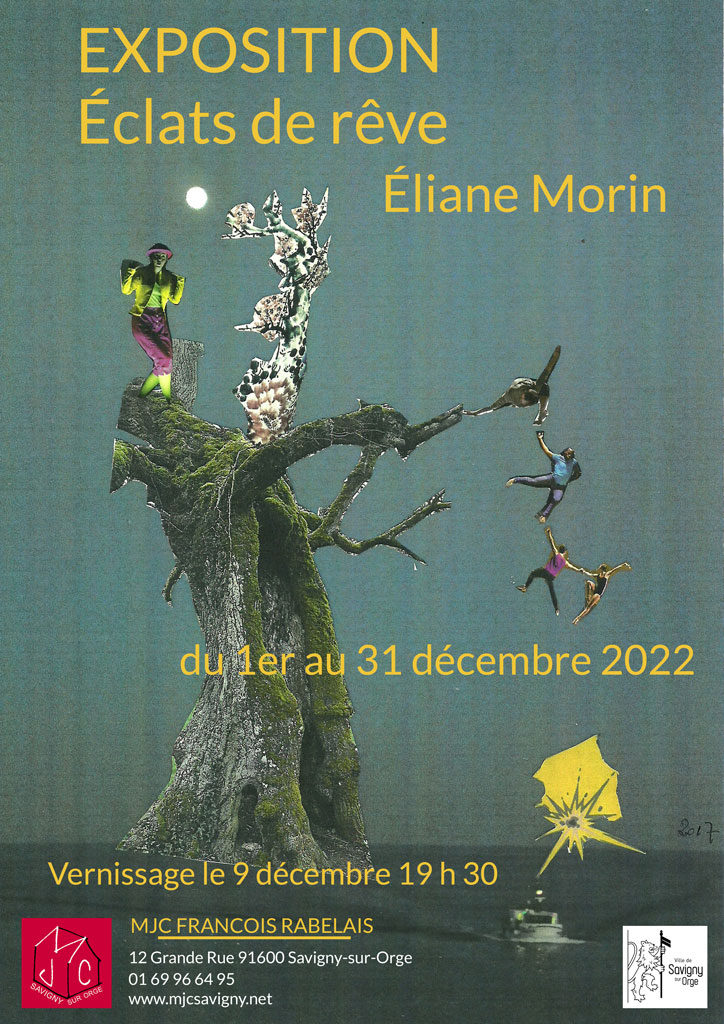 Exposition Éclats de rêve par Éliane Morin