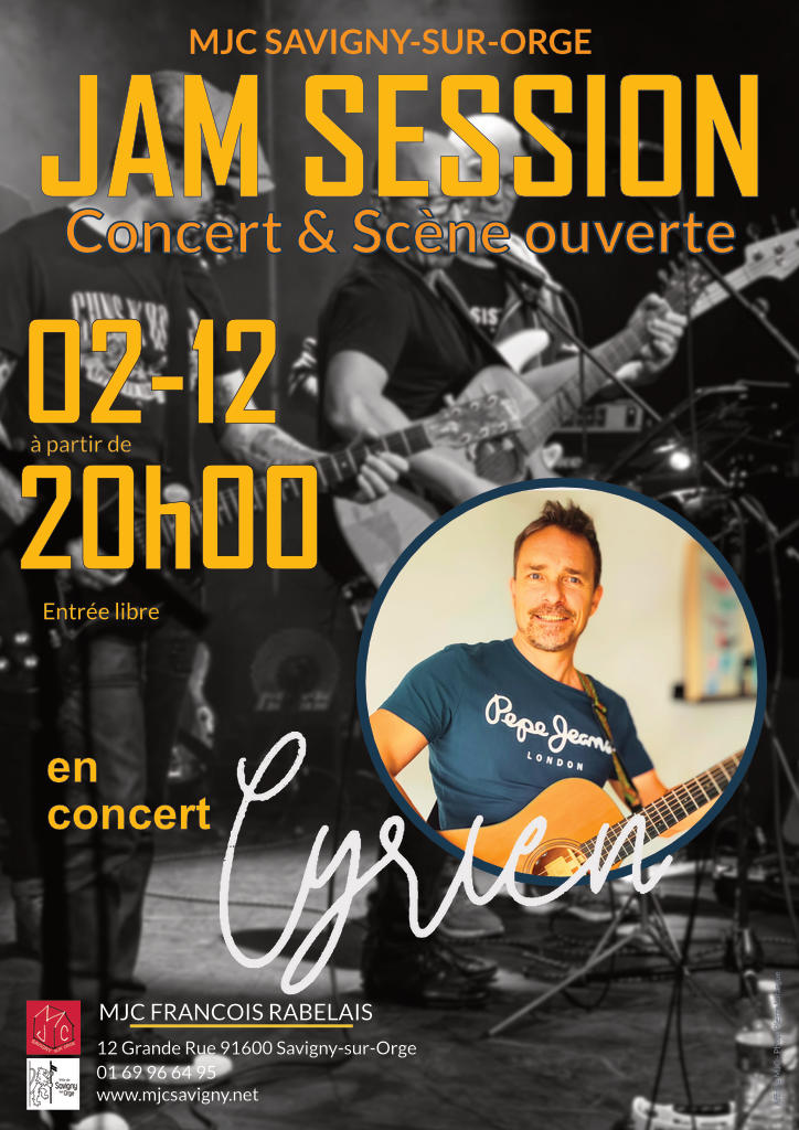 Concert et Jam Session le 2 décembre