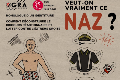 Spectacle NAZ2, débat, repas et DJ SET le 14 février 2026 dès 18h00