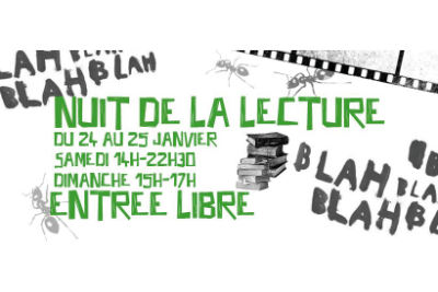 Nuit de la lecture avec la La Funambule, la librairie de la MJC le 24 janvier 2026