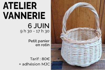 Atelier Vannerie le 6 juin 2026